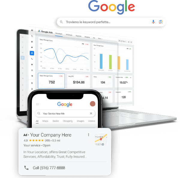 seo sem google ads min